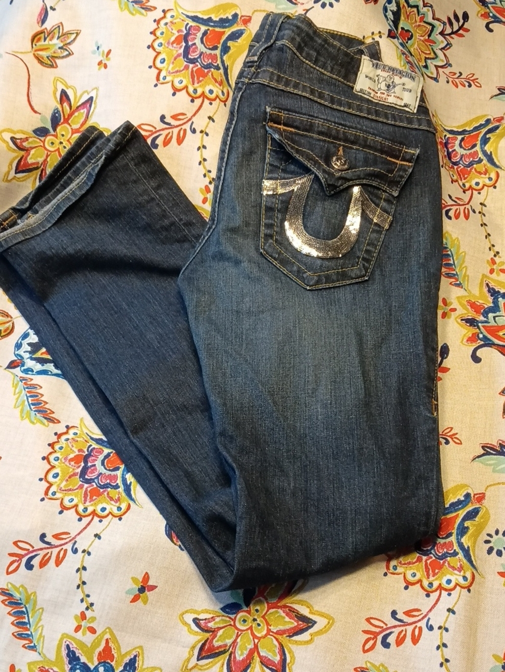 True Religion Sz31 Straight Jeans